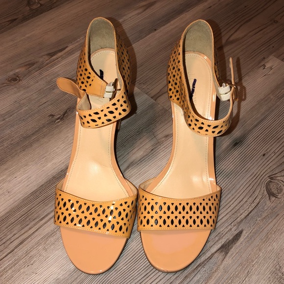 J. Crew Patent Perforated Sandals - Picture 2 of 6